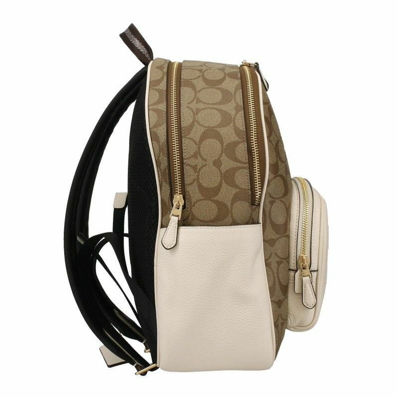 コーチ アウトレット COACH OUTLET バックパック シグネチャー カーキ チョーク 5671 IMDJ8