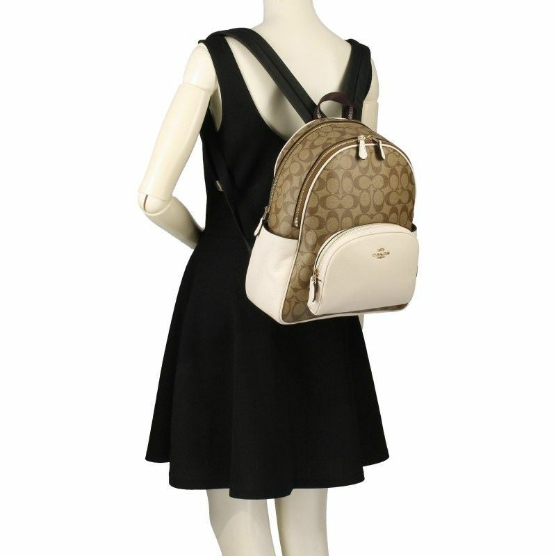 コーチ アウトレット COACH OUTLET バックパック シグネチャー カーキ チョーク 5671 IMDJ8