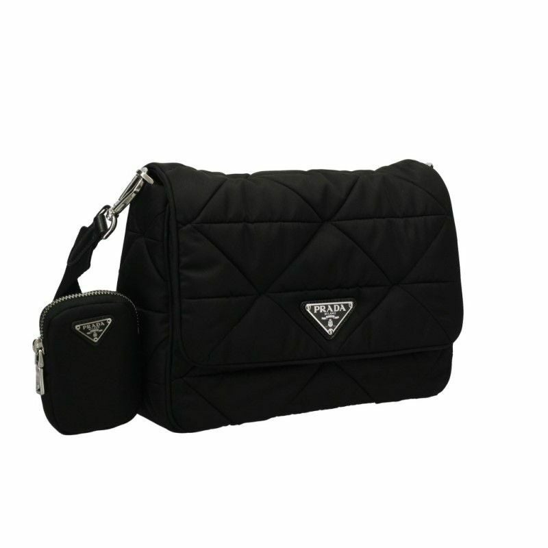 プラダ PRADA ショルダーバッグ レディース ブラック 1BD290 V B9O