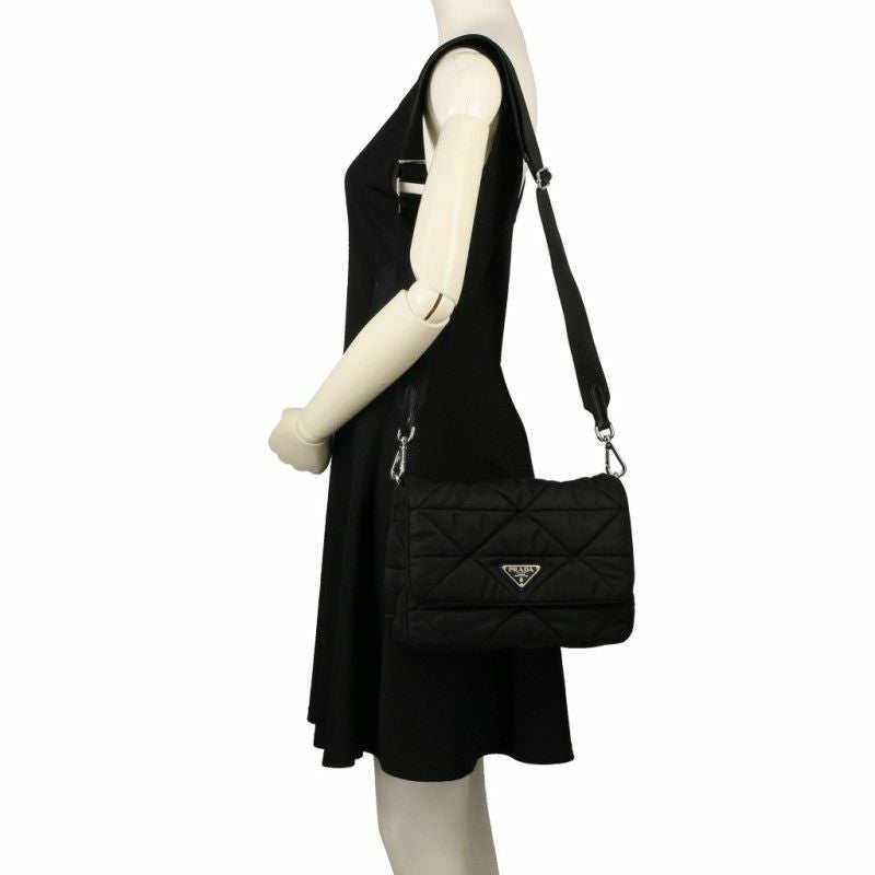 プラダ PRADA ショルダーバッグ レディース ブラック 1BD290 V B9O
