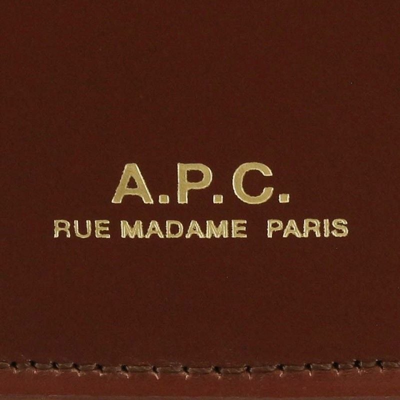 A.P.C アーペーセー ハンドバッグ レディース ブラウン F61586 PLAAB CAD NUT BROWN