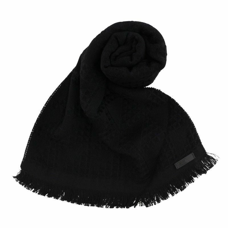 ARMANI COLLEZIONI アルマーニコレツォーニ マフラー メンズ ブラック