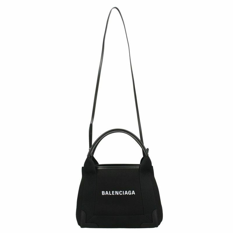 BALENCIAGA バレンシアガ トートバッグ レディース NAVY CABAS XS 390346 2HH3N 1000 BLACK