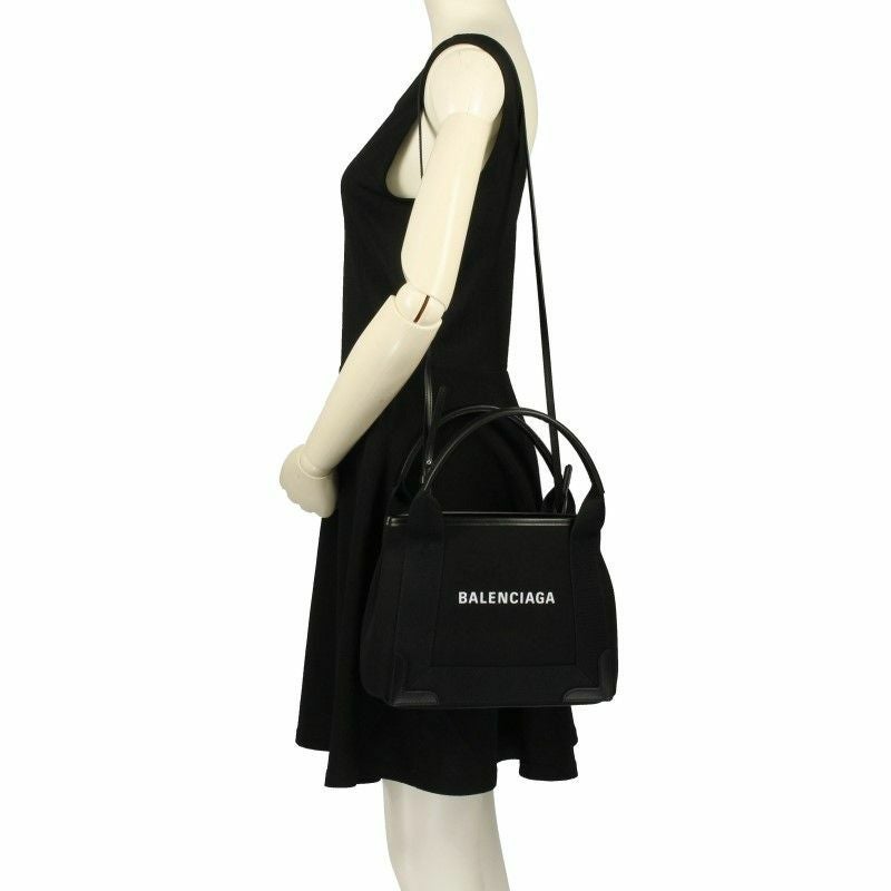 BALENCIAGA バレンシアガ トートバッグ レディース NAVY CABAS XS
