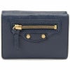 BALENCIAGA バレンシアガ 三つ折り財布 レディース CLASSIC MINI ネイビー 477455 D940G 4030