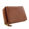 ベリーズヨーク 三つ折り財布 メンズ レディース ブラウンBYHL9830BR BROWN