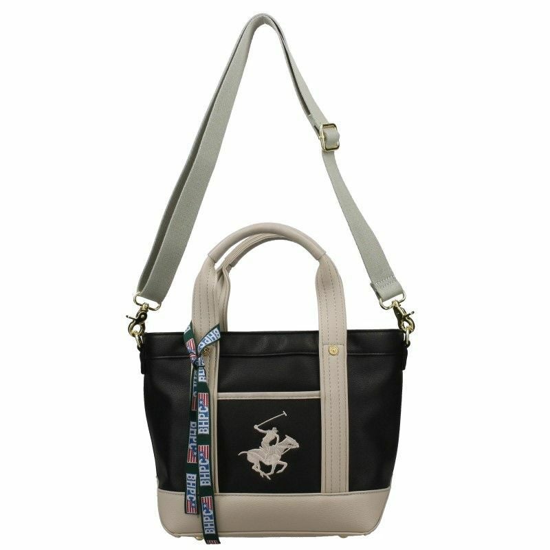 BEVERLY HILLS POLO CLUB ビバリーヒルズ ポロクラブ トートバッグ レディース ブラック BH2006N BK/GE/GE