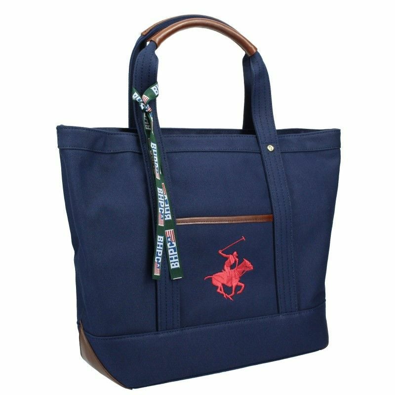 ビバリーヒルズ ポロクラブ BEVERLY HILLS POLO CLUB トートバッグ レディース ネイビー BH1008N NV/NV/RED