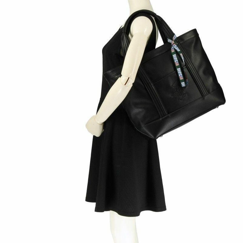 ビバリーヒルズ ポロクラブ BEVERLY HILLS POLO CLUB トートバッグ レディース ブラック BH2008N BK/BK/BK