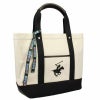 ビバリーヒルズ ポロクラブ BEVERLY HILLS POLO CLUB トートバッグ レディース ホワイト BH1008N IV/BK/BK