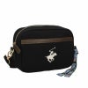 ビバリーヒルズ ポロクラブ BEVERLY HILLS POLO CLUB ショルダーバッグ レディース ブラック BH1009N BK/BK/WH