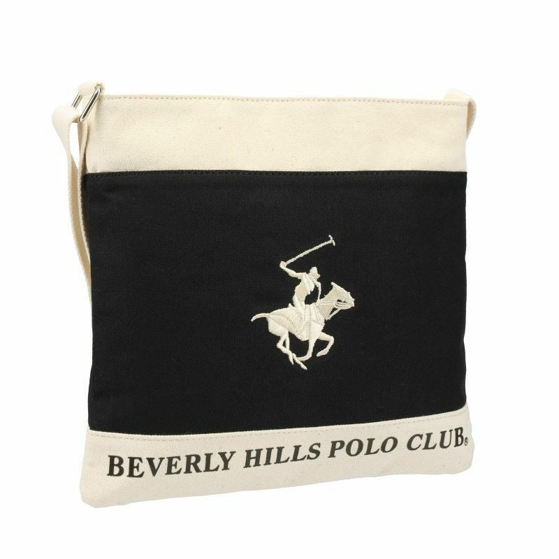 ビバリーヒルズ ポロクラブ BEVERLY HILLS POLO CLUB ショルダーバッグ レディース ブラック BHC002 BK/IV/WH
