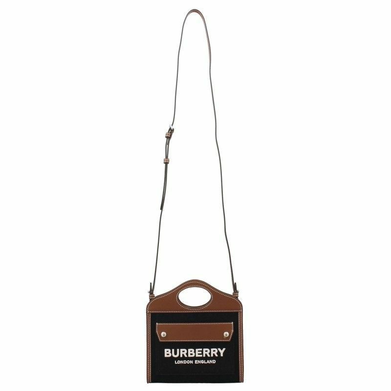 BURBERRY バーバリー ショルダーバッグ レディース MICRO POCKET BAG ブラック 8055187 BLACK