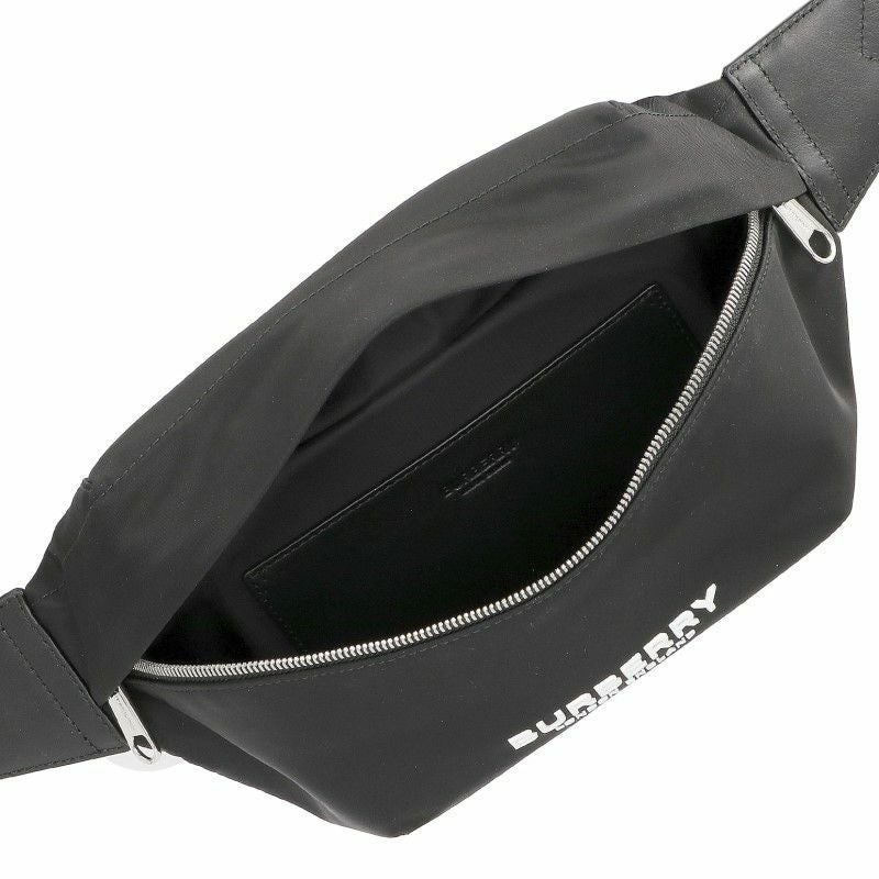 バーバリー BURBERRY ボディバッグ メンズ ソニー バムバッグ ブラック