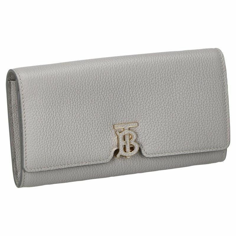 BURBERRY バーバリー 長財布 レディース TB グレー 8070435 LIGHT GREY