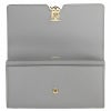 BURBERRY バーバリー 長財布 レディース TB グレー 8070435 LIGHT GREY MELANGE