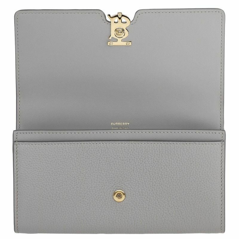 BURBERRY バーバリー 長財布 レディース TB グレー 8070435 LIGHT GREY MELANGE