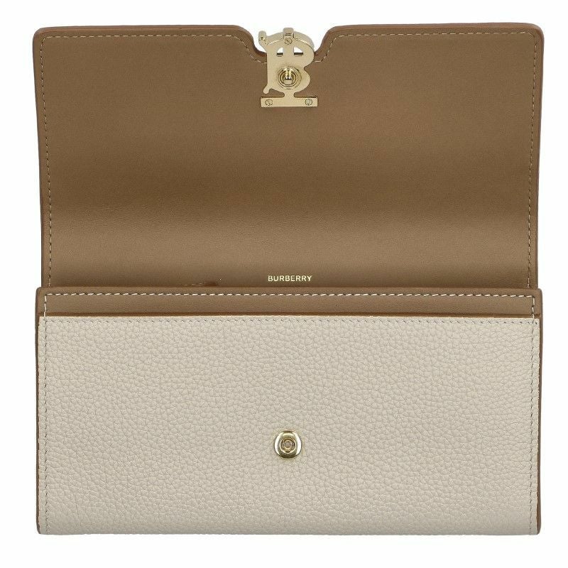 BURBERRY バーバリー 長財布 レディース TB ブラウン 8059622 CAMEL ABEIGE WARMTAN