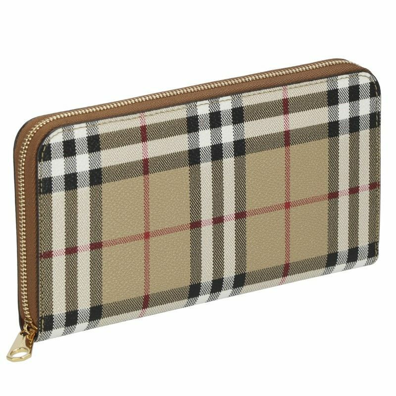 BURBERRY バーバリー 長財布 レディース チェック ベージュ 8070598 BURBERRY バーバリー 長財布 レディース チェック ベージュ 8070598