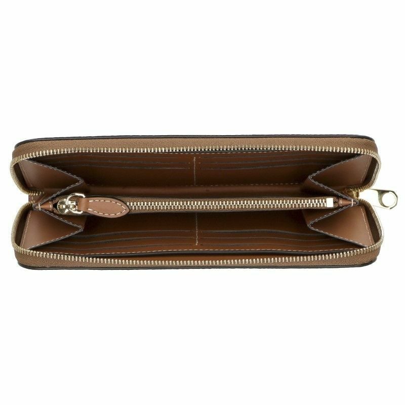 BURBERRY バーバリー 長財布 レディース チェック ベージュ 8070598 VINT CHCK BRIB BROWN