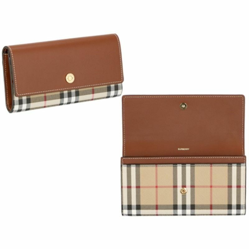 バーバリー BURBERRY 長財布 レディース ヴィンテージチェック
