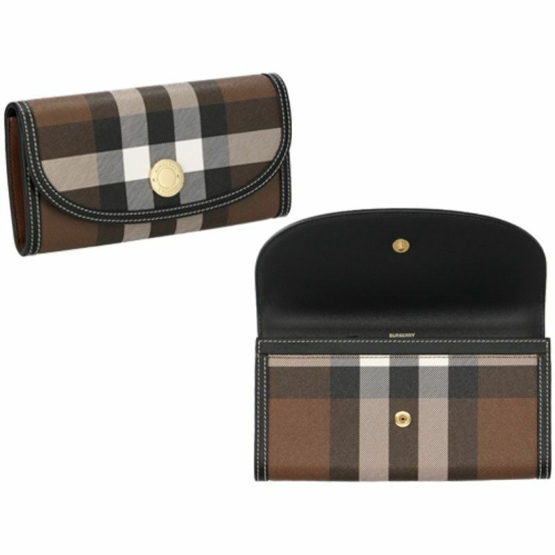 バーバリー BURBERRY 長財布 レディース ブラウン 8062299 ダーク