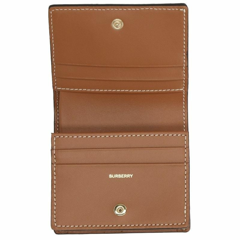 BURBERRY バーバリー 二つ折り財布 レディース チェック ベージュ