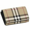 バーバリー BURBERRY 三つ折り財布 レディース ヴィンテージチェック 8058470 ARCHIVE BEIGE
