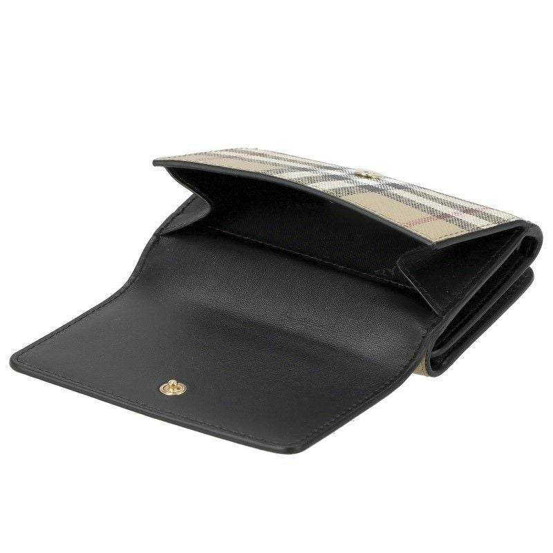 バーバリー BURBERRY 三つ折り財布 レディース ヴィンテージチェック 8058470 ARCHIVE BEIGE