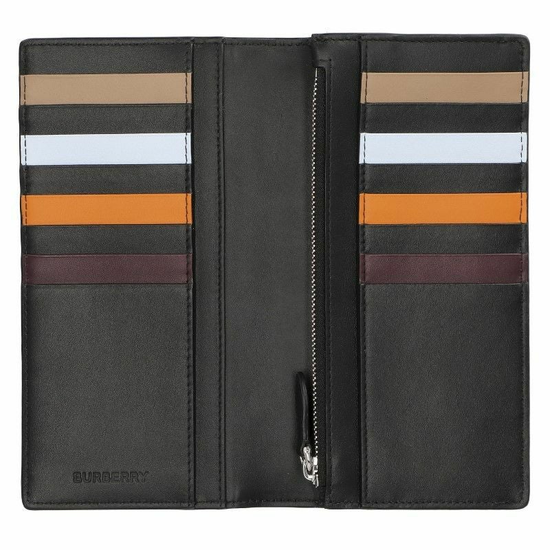 BURBERRY バーバリー 長財布 メンズ カラーブロック ブラウン 8062872