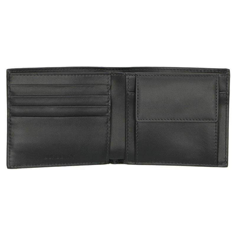 BURBERRY バーバリー 二つ折り財布 メンズ チャコールチェック