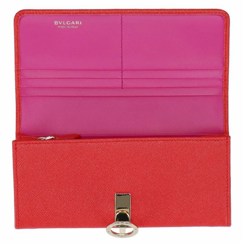 ブルガリ BVLGARI 長財布 レディース BB ブルガリ レッド 288180 SSCOR