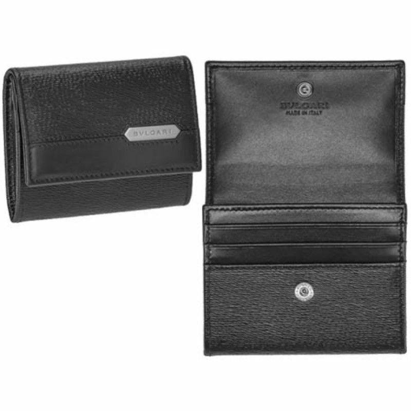 ブルガリ BVLGARI コインケース メンズ 282856 ブラック | GINZA