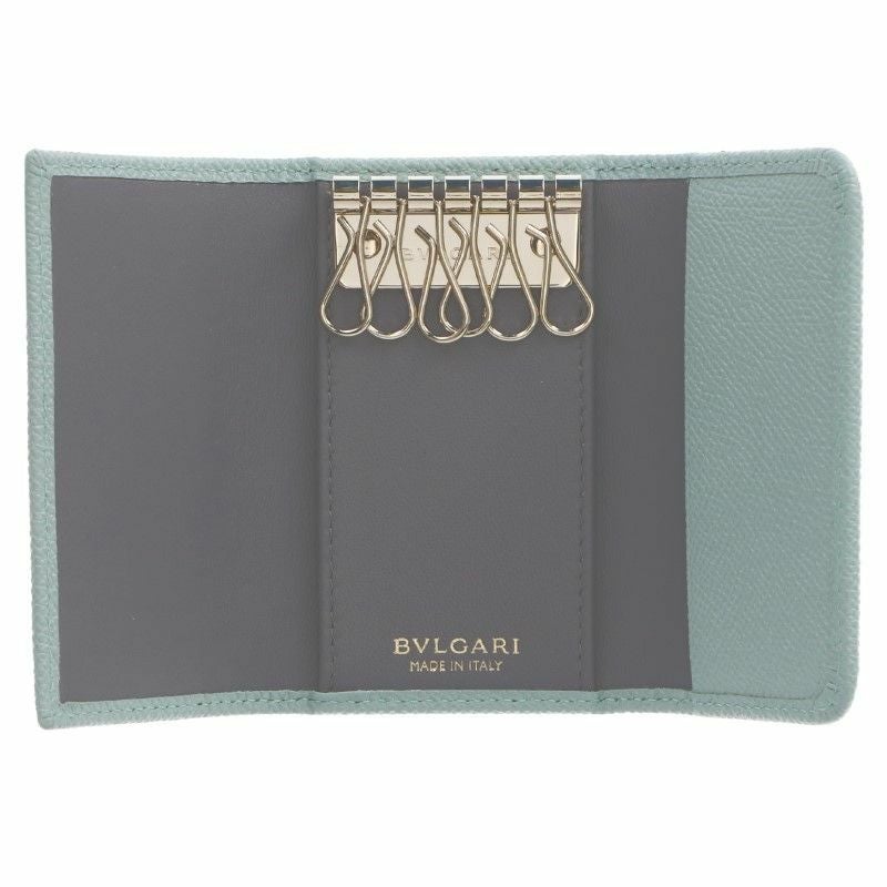 BVLGARI ブルガリ キーケース レディース BB ブルガリ ブルー 287262 GLATU