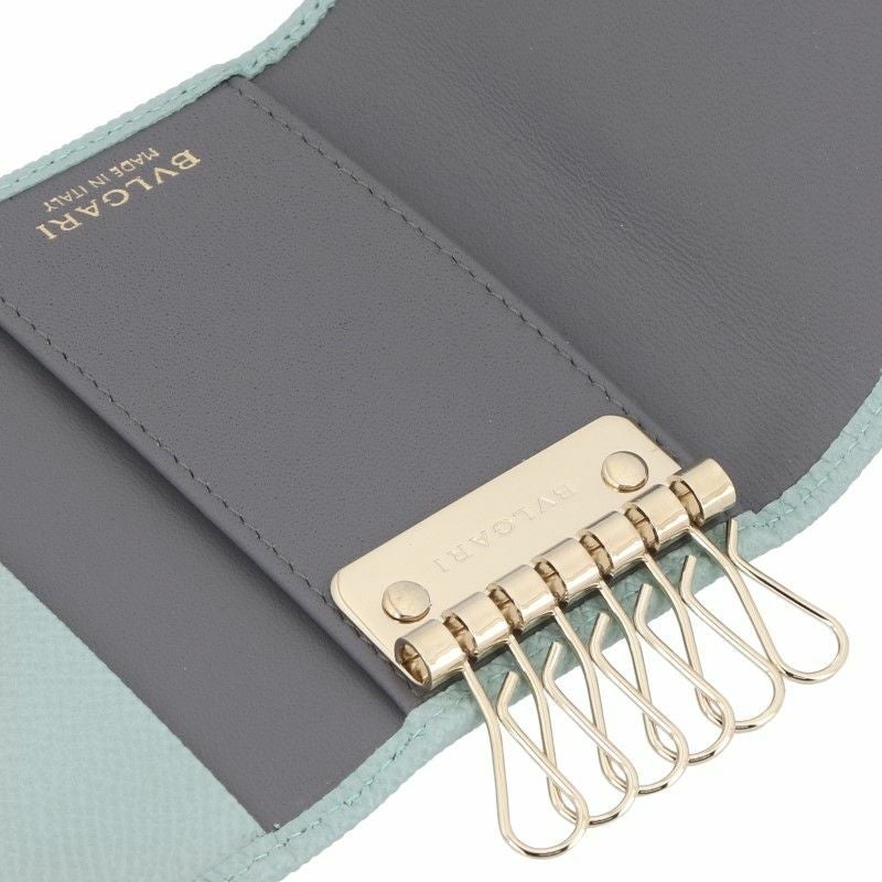 BVLGARI ブルガリ キーケース レディース BB ブルガリ ブルー 287262 GLATU