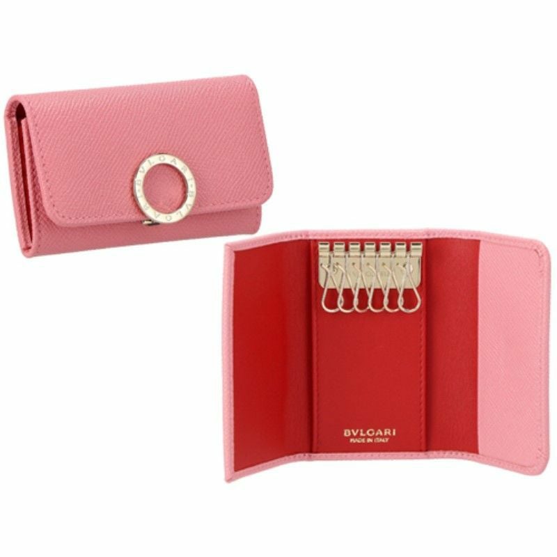 ブルガリ BVLGARI キーケース レディース BB ブルガリ ピンク 287263