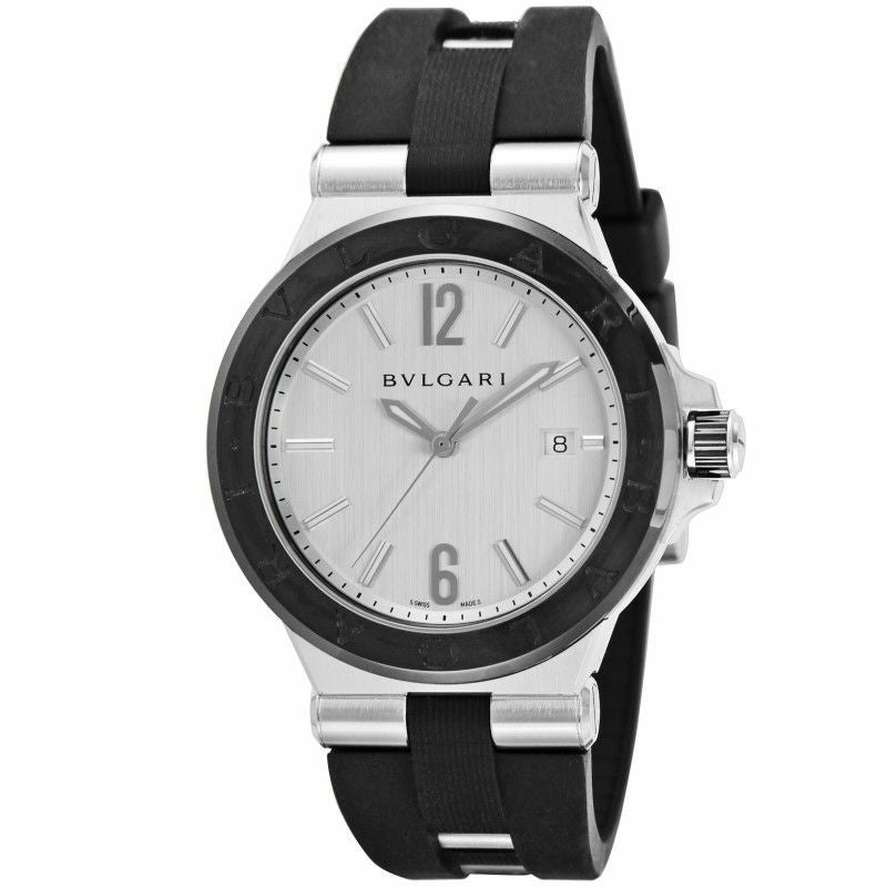 ブルガリ BVLGARI ディアゴノ メンズ シルバー DG42C6SCVD | GINZA
