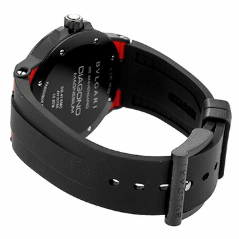 ブルガリ BVLGARI 腕時計 メンズ ディアゴノマグネシウム レッド DG41C9SMCVD/SP