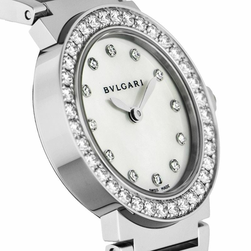 ブルガリ BVLGARI 腕時計 レディース ブルガリブルガリ ホワイトパール BBL26WSDS/12