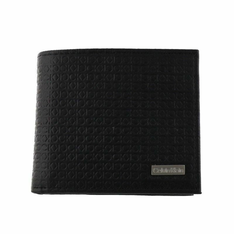 カルバンクライン 二つ折り財布 メンズ ブラック Calvin Klein