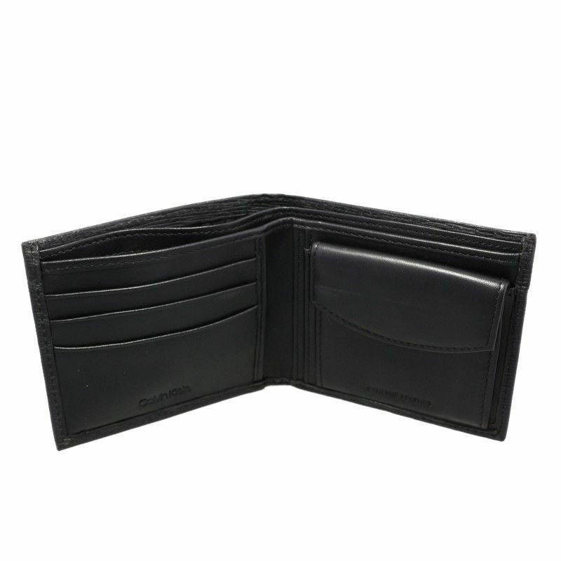 カルバンクライン Calvin Klein 二つ折り財布 メンズ ブラック 31CK330014 BLACK