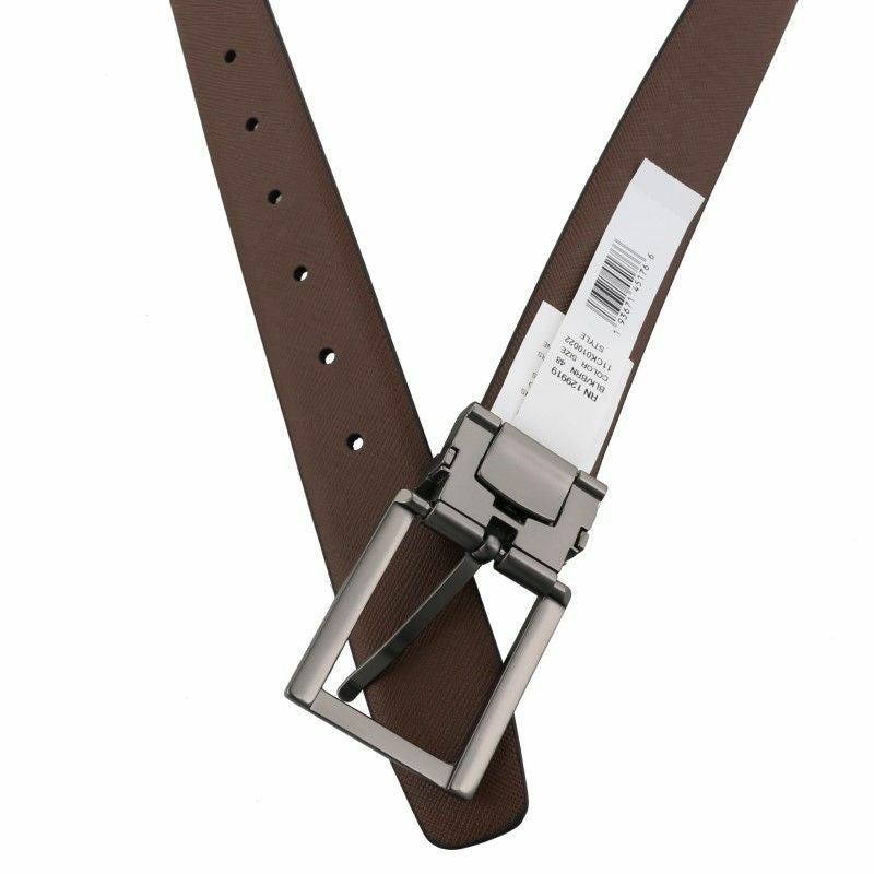 カルバンクライン ベルト メンズ ブラック 11CK010022 BK BR リバーシブル