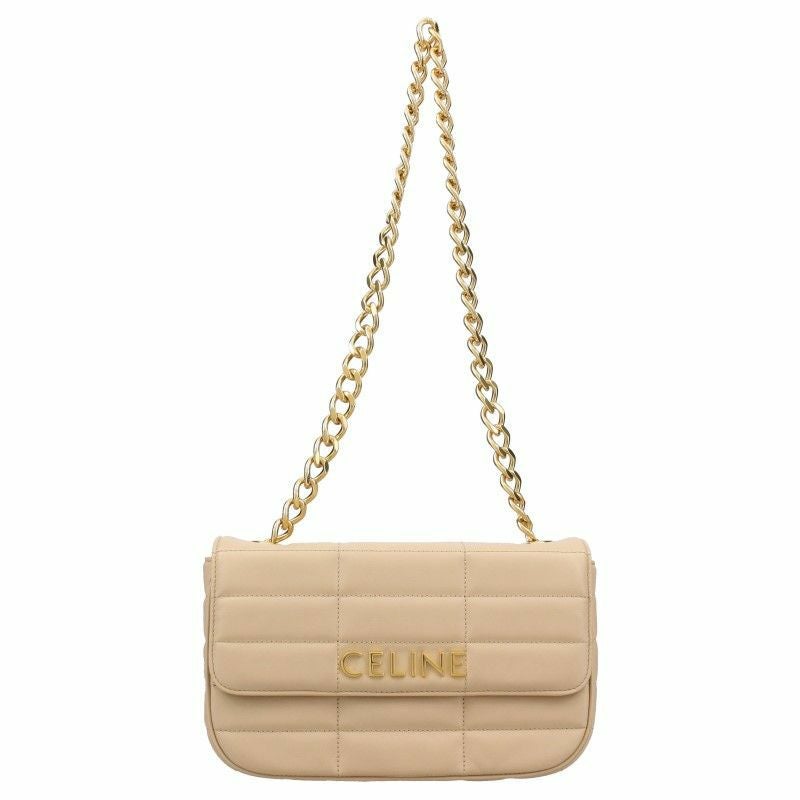 セリーヌ CELINE ショルダーバッグ レディース SHOULDER CHAIN ベージュ 111273EPZ 03ND NUDE