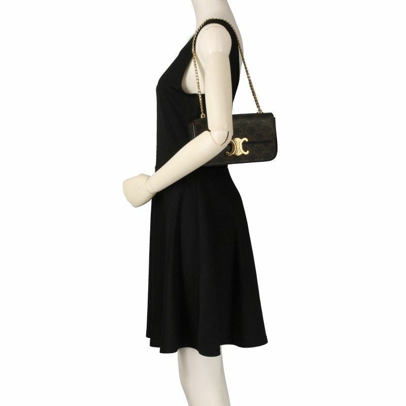 セリーヌ CELINE ショルダーバッグ レディース ブラウン 197992DQW