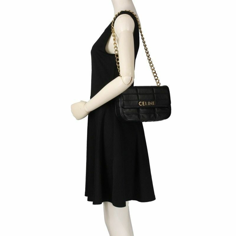 セリーヌ CELINE ショルダーバッグ レディース ブラック 111273EPZ