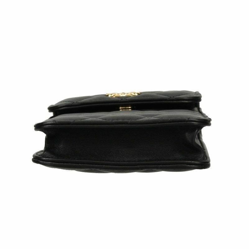 シャネル スマホショルダー レディース ブラック CHANEL AP3415 B12933