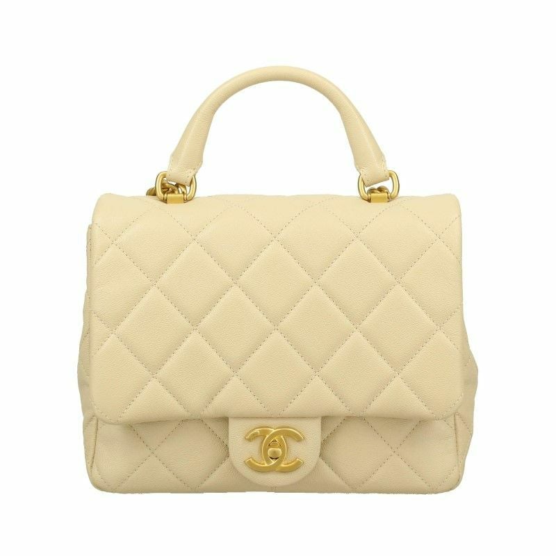 シャネル CHANEL ハンドバッグ レディース ホワイト AS3871 B10376