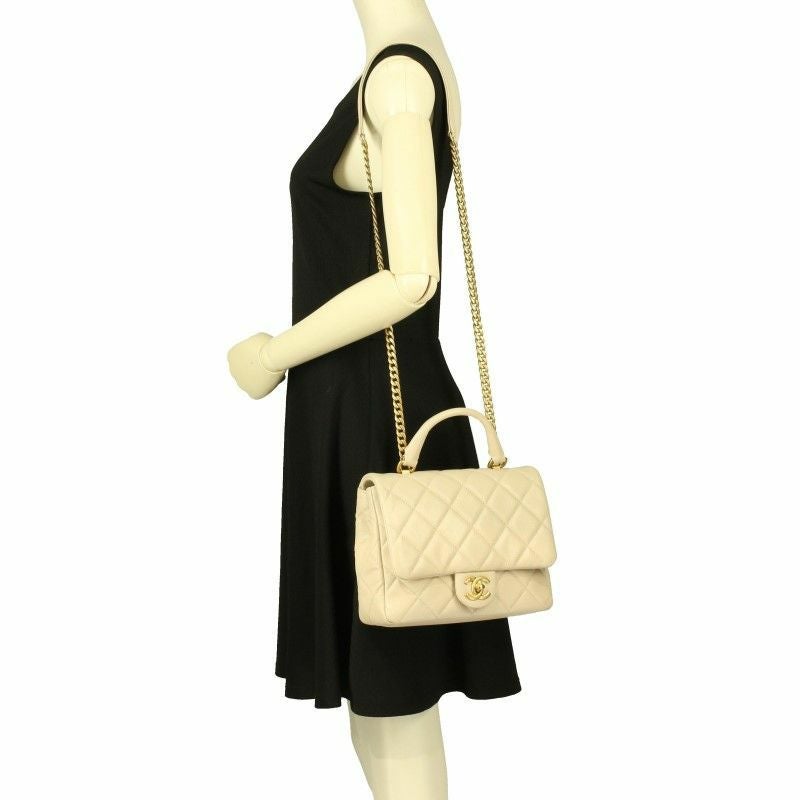 シャネル CHANEL ハンドバッグ レディース ホワイト AS3871 B10376 NM367