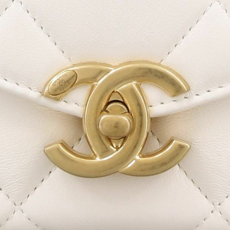 シャネル CHANEL ハンドバッグ レディース ホワイト AS4195 B13073