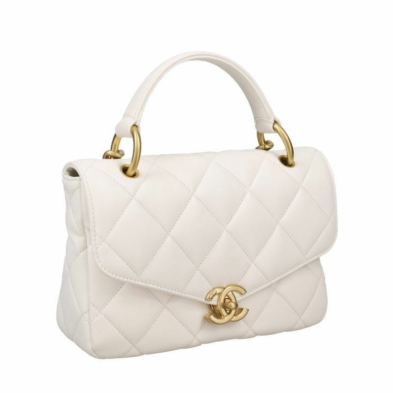 シャネル CHANEL ハンドバッグ レディース ホワイト AS4195 B13073